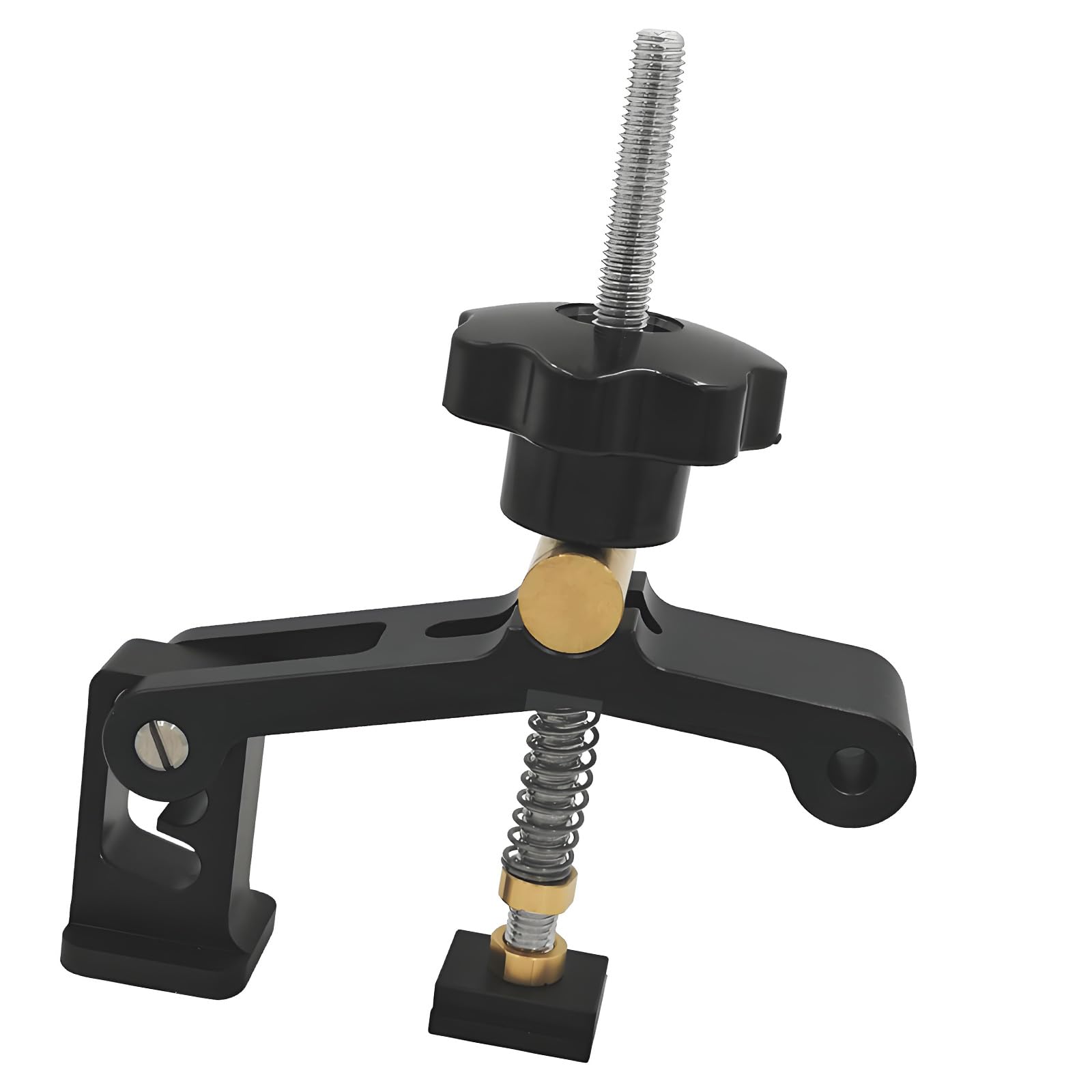 Woodworking Clamp with Adjustable Positions for Exact Workpiece Holding and Cutting Quick Positioning Clamp