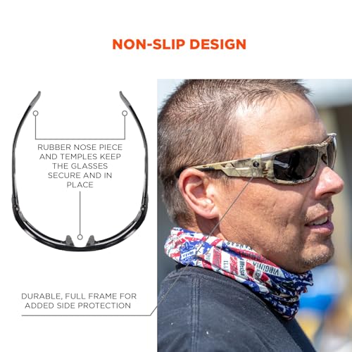 Image of Ergodyne Skullerz ODIN Safety Glasses Sunglasses, Impact Resistant Z87.1+