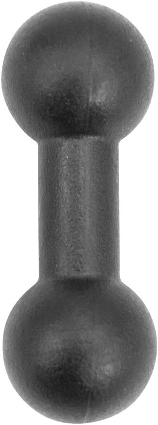 ibolt 17mm to 17mm composite ball adapter for industry standard dual ball socket mounting arms works with all industry standard garmin gps 17mm brack