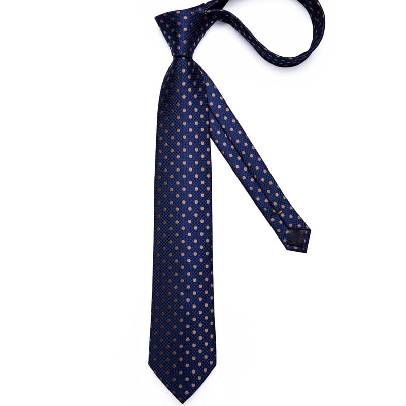 Set de Corbatas para Hombre con Broche, Pañuelo y Gemelos miniatura 3