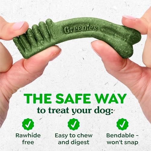 Greenies Veterinarian-Recommended Adult Natural Dental Dog Treats Teenie Size, Dog Dental Chews, Original Flavor, 36 oz. Pack, 130 Count — view 7
