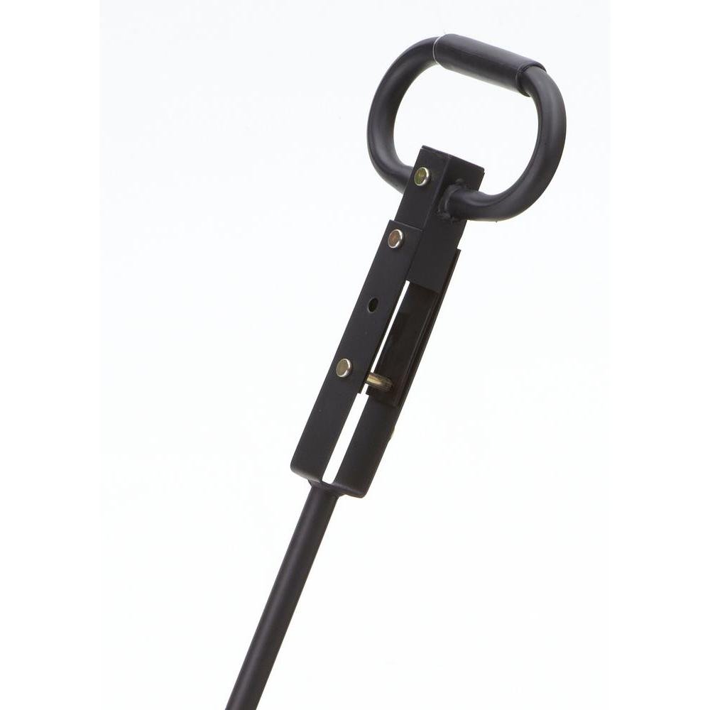 Gorilla Carts GOR-HDL-DOS Replacement 2-In-1 Utility Cart Handle for Pulling and Lawn Tractor Towing , Black
