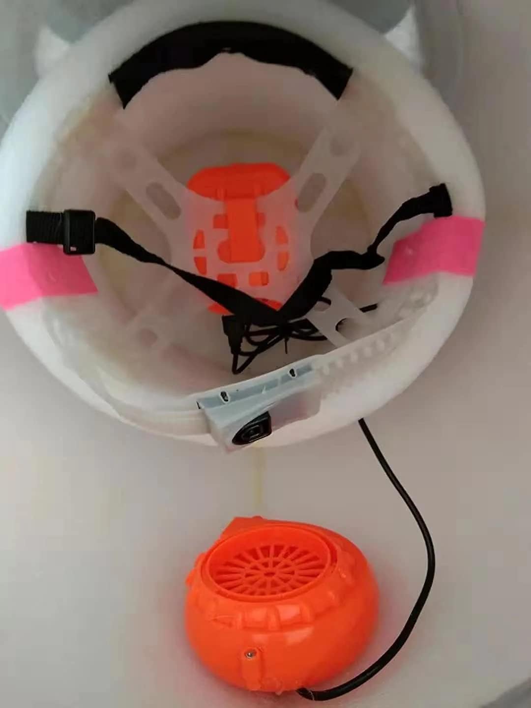 Cow Mascot Costume Adult Size for Men & Women with Built-in Fan Inside the Head