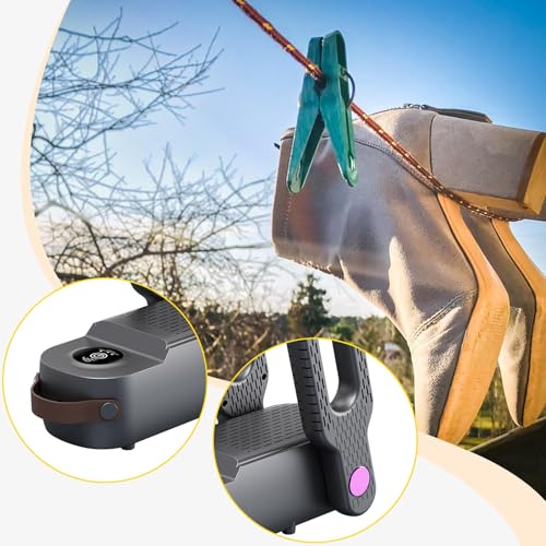 Sèche-bottes électrique à chaleur douce et désodorisant automatique