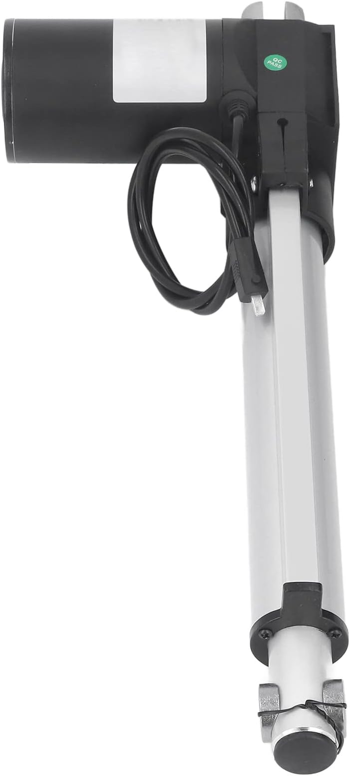 Electric Linear Actuator, Strong 20MM/S IP54 Motion Actuator 1500N Thrust Stable Work 200MM Stroke for Bed (12V)