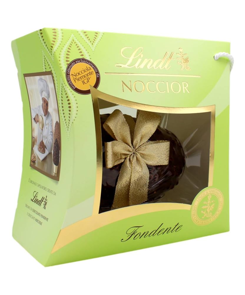 UOVO DI PASQUA NOCCIOR CIOCCOLATO FONDENTE + NOCCIOLE + SORPRESA 390G LINDT