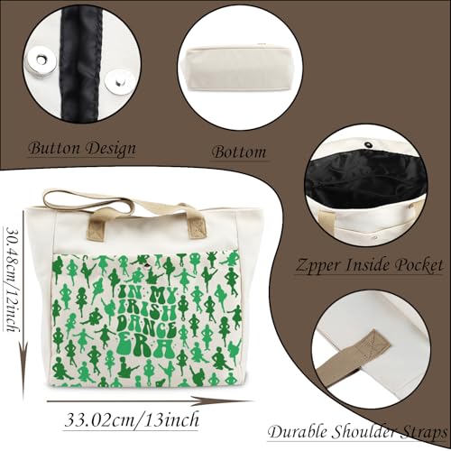 Bolso tipo tote con diseño Irish Dance miniatura 4