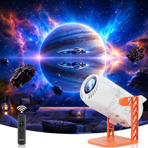 3D Galaxy Star Projector, 70+ HD Themes, Weekly Cloud Updates via WiFi