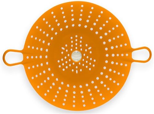 Chef'n Sleekstor VeggiSteam 8-1/2-Inch Silicone Steamer, Apricot