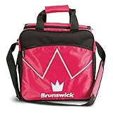 Bowling-Ball Tasche Brunswick Blitz Single Tote für Bowling-Kugel und Bowling-Schuhe , Farbe:Pink