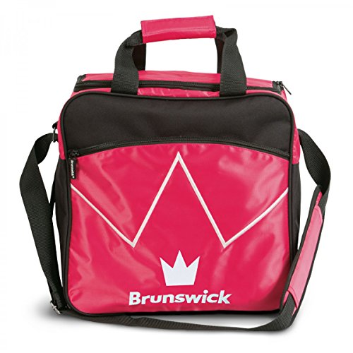 Bowling-Ball Tasche Brunswick Blitz Single Tote für Bowling-Kugel und Bowling-Schuhe , Farbe:Pink
