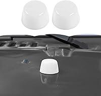 Vista 11 de Cubierta de Goma para Capó del Motor, Adorno de Adornos para Cuerpo de Vehículo para Jeep Wrangler JK JKU 2007-2018, Azul