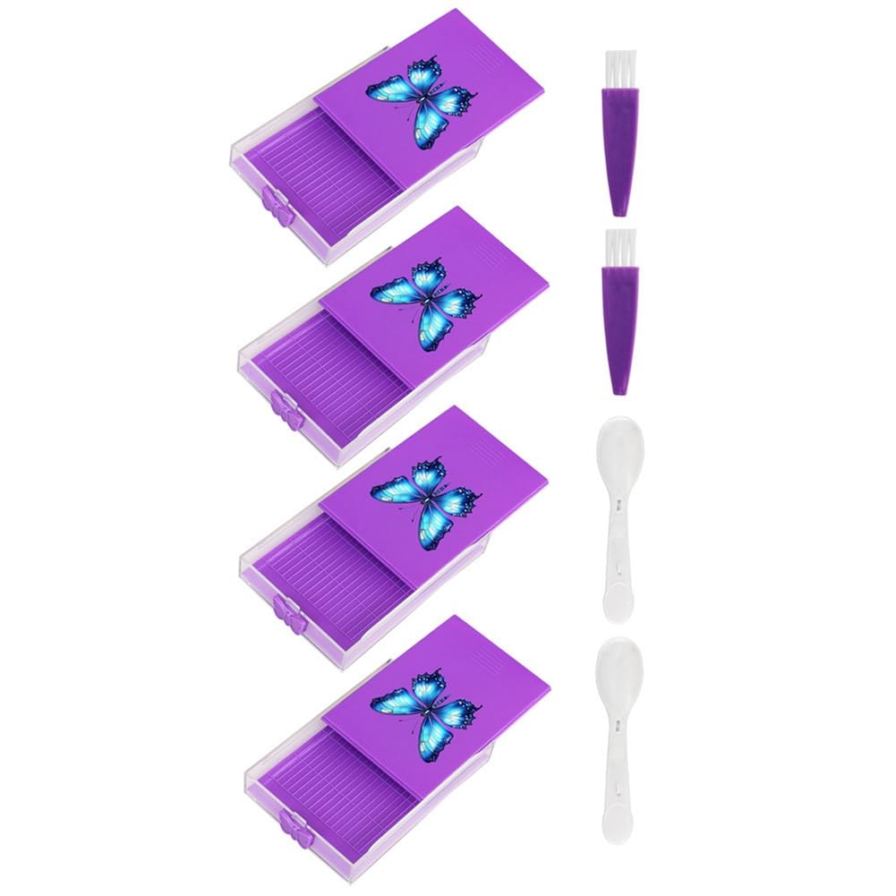CTRLZS DIY Craft Tray Painting Stackable Drawer Box Tray Large Capacity Multi Placing Drill Storage Container A