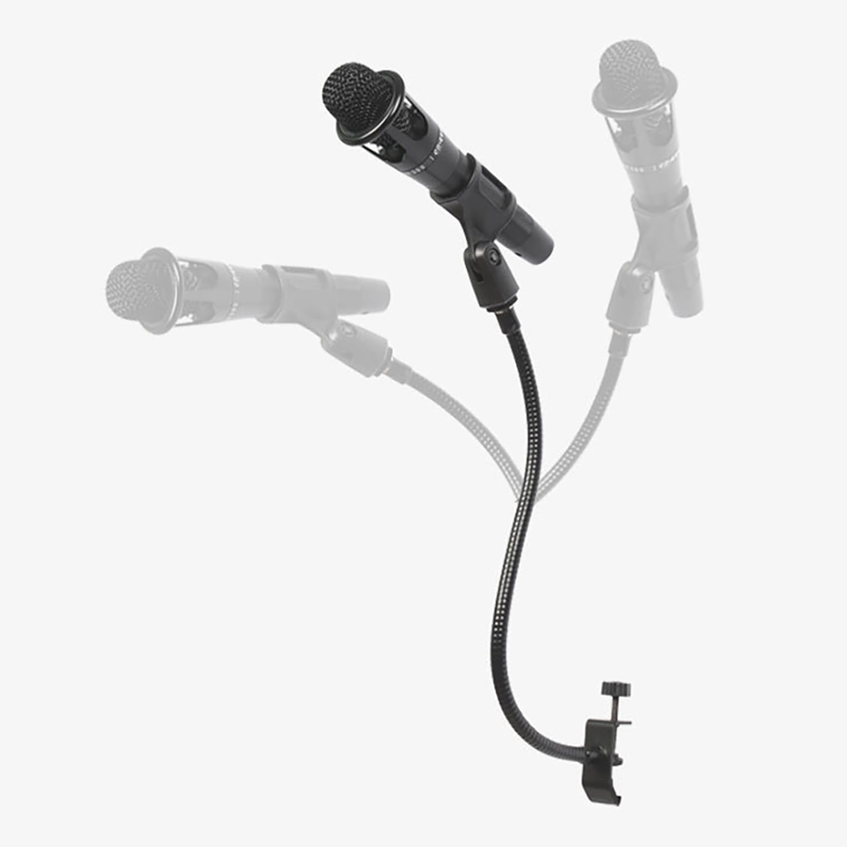 Pied de Microphone Flexible Col de Cygne- Bras Ajustable 360 Bureau