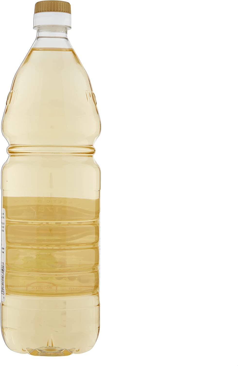 12 botellas de 1 l de vinagre de vino blanco, vinagre blanco de calidad delicada con 6% de ácido como condimento para ensalada, verduras, carne y pescado excelente + Polpa Gourmet italiano, 400 g