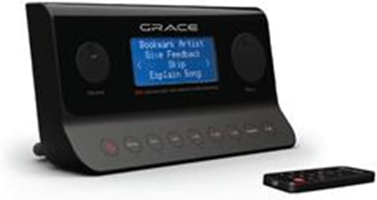 Grace Digital Wireless Internet Radio Adapter Featuring Pandora and SIRIUS (GDI-IRA500)