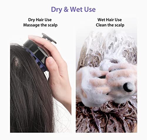 Image of Silk Satin Hair Bonnet Reversible Adjustable tie Band Satin Bonnet Wrap Silk Bonnet Hair with Hair Scalp Massager Shampoo Brush and scrunchies (Dark Green)