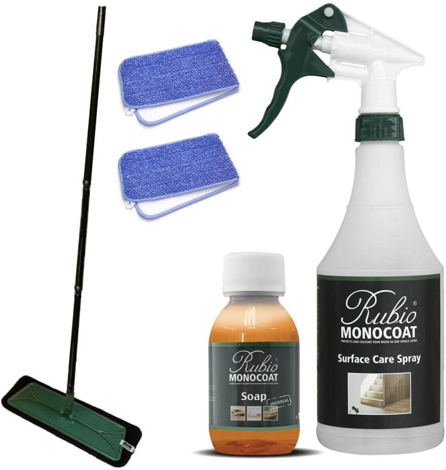 Rubio Monocoat Mop + Surface Care Spray Kit