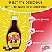 FOX'S U-BET Syrup Bottle, Kosher Certified, Brooklyn Original, Fat Free (1-Pack, Chocolate)