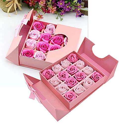 Flor artificial, rosa artificial de larga duración para Navidad y compromiso