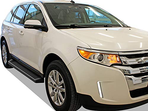 Estribos negros APS 6in compatibles Ford Edge Lincoln MKX miniatura 2