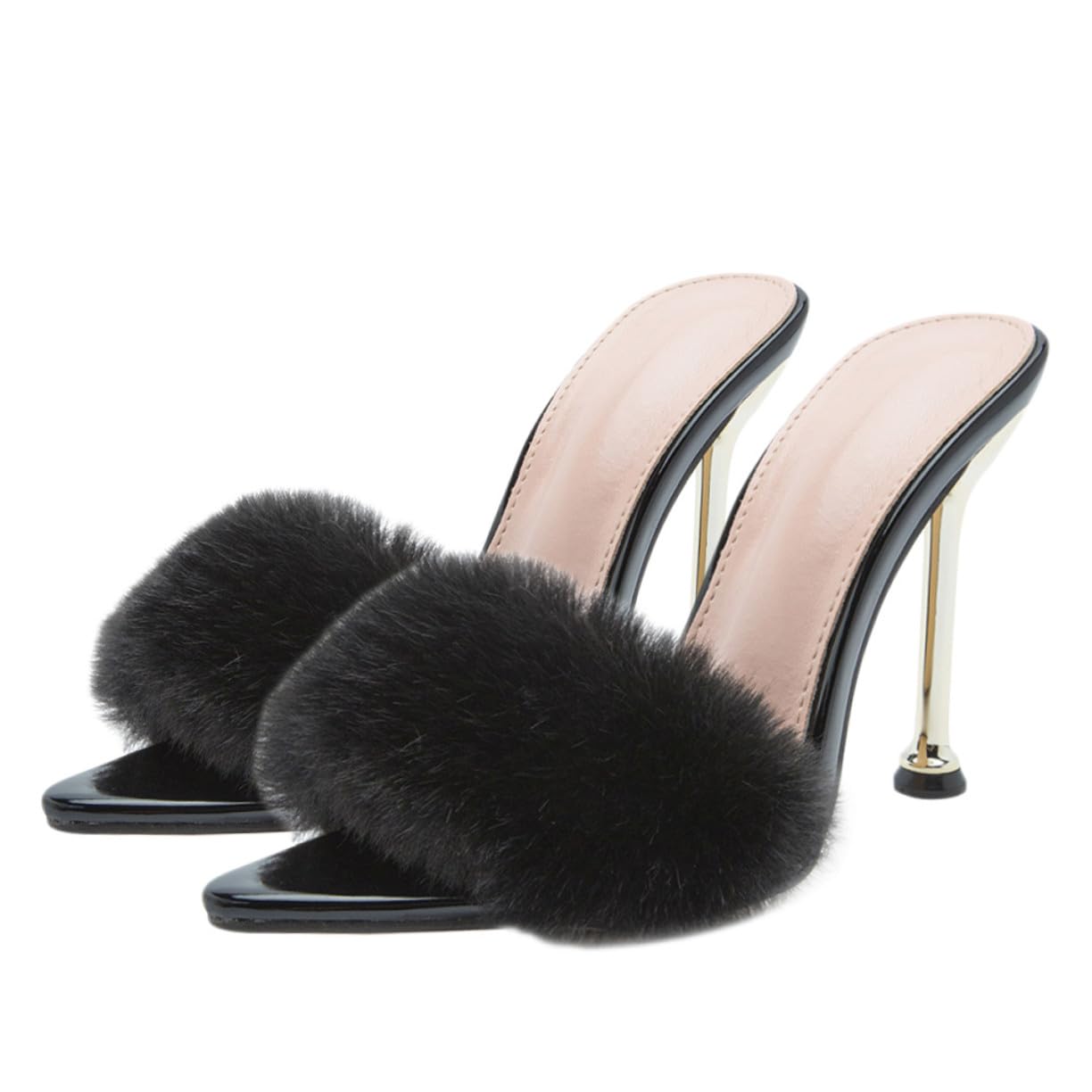 COLLBATH Puszyste Sandały Na Wysokim Obcasie Z Obcasami Damskie Damskie Eleganckie Sandały Na Obcasie Dla Kobiet Dziewczęce Buty Śliczne