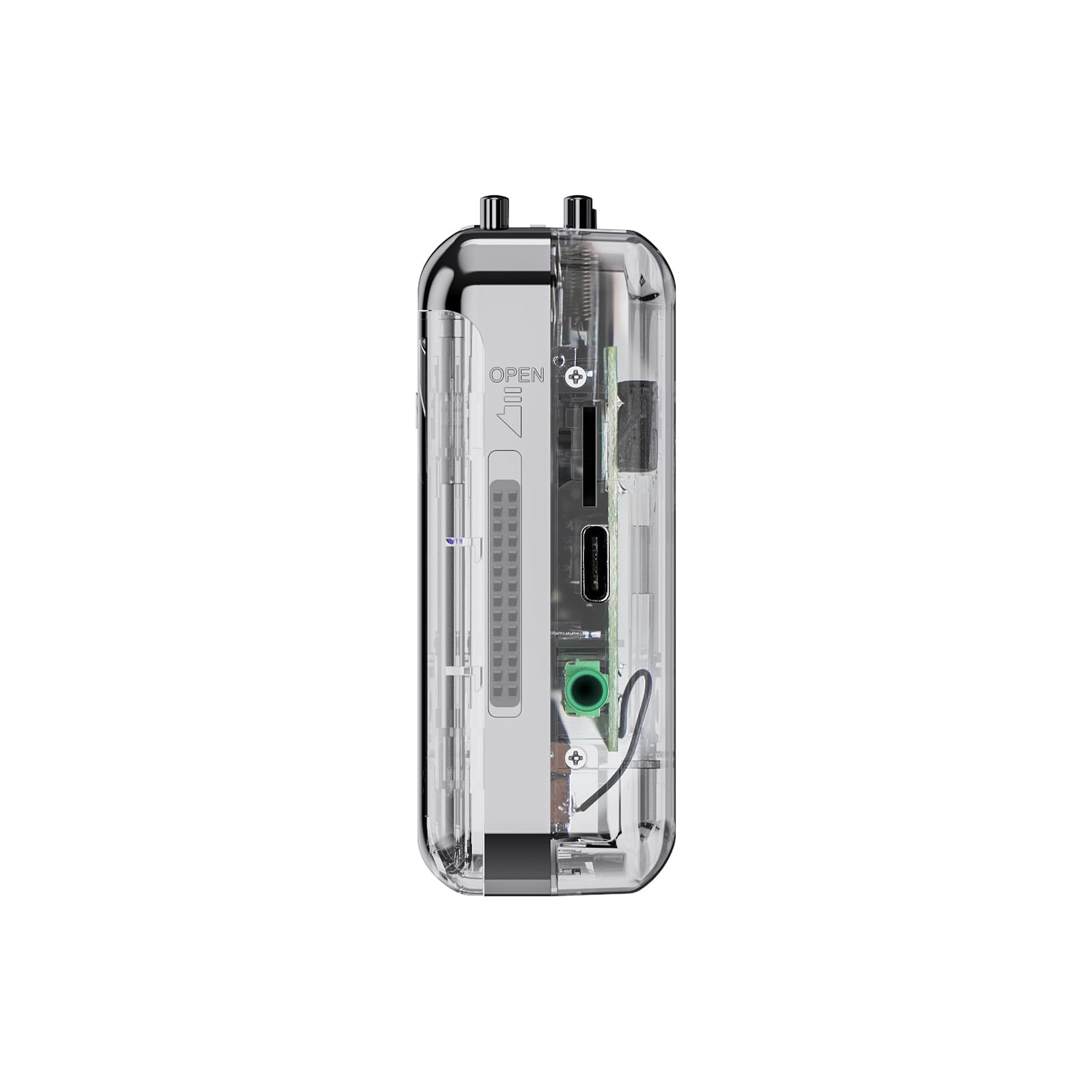 docooler Enregistreur convertisseur de cassette vers MP3 218PT via PC Lecteur de cassettes avec écouteur