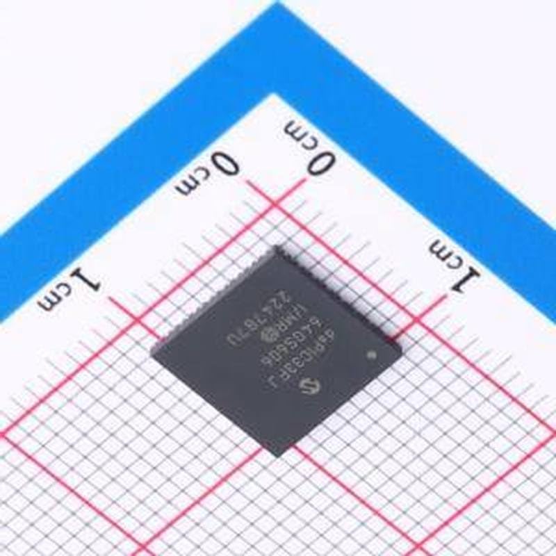 1 Pcs Digital Signal Processor Fit for DSP/DSC dsPIC33FJ64GS606-I/MR QFN-64-EP Fit for 9x9
