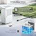 4,500 Sq.Ft Energy Star Most Efficient 2025 Dehumidifier,Vellgoo Max 80 Pint/D Dehumidifier for Basement with Drain Hose, Smart Humidity Control, for Home, Bathroom, Garage