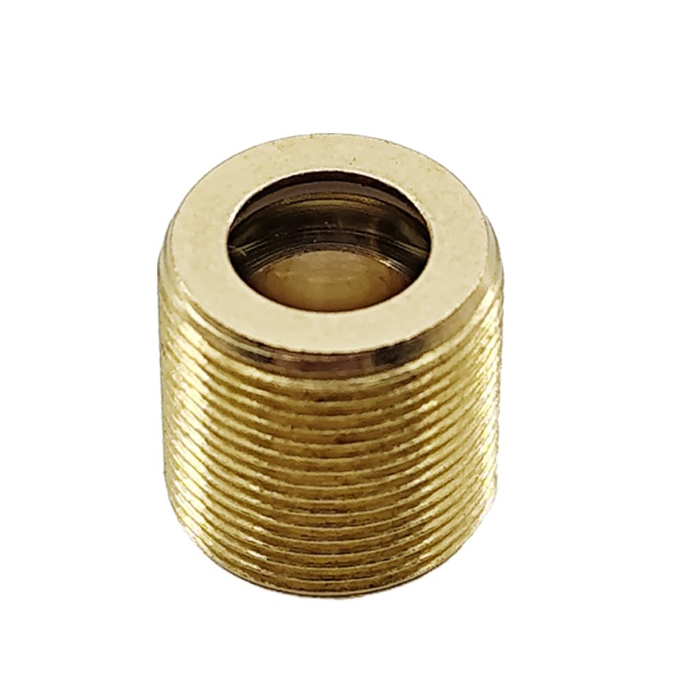 Focal Lens, FL8 M9 P0.5 Collimation Lens Length 9mm, Coated Glass Lens with Case for 400nm-700nm Visible Light No.104