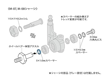 Amazon | タミヤ(TAMIYA) ホップアップオプションズ No.1996 OP