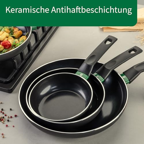 Poêle en aluminium FACKELMANN Ø 24 cm Bielefeld pour tout feu