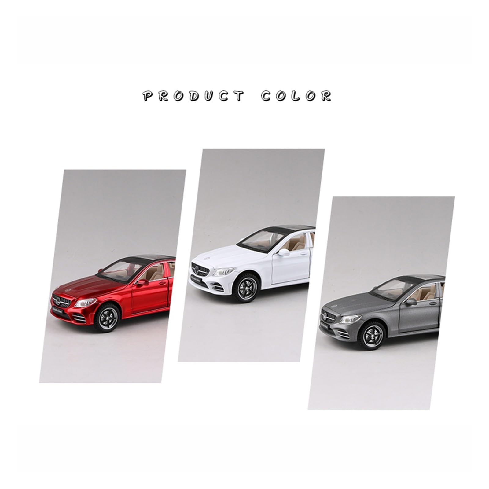 1:32 Per C260 Sport In Lega Pressofusa Modello Di Auto Giocattolo In Metallo Da Collezione Regalo(White,With box)