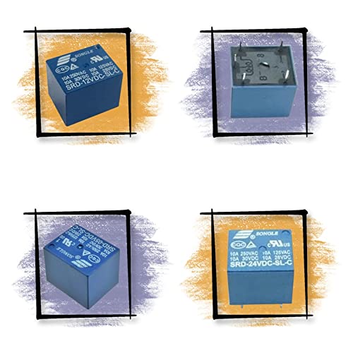 Relais de puissance 12VDC SRD-12VDC-SL-C pour automatiser l'éclairage de la maison connectée - 4