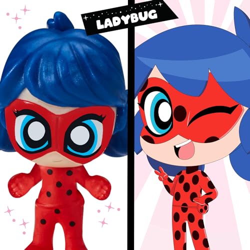 BANDAI - Miraculous Ladybug - Mini Univers Chibi Parc d'attractions - Mini Figurines Marinette et Climatika incluses - Licence Officielle Miraculous - Boîte avec Accessoires - P50553