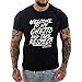 Produktbild Ghetto Off Limits Herren - Männer Shirt Respect 190413 schwarz (XXL)
