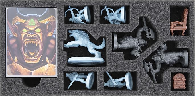 Set Schiuma Feldherr Per Aristeia! - Inserti Tagliati Su Misura Per La Scatola Originale, Protezione Per Miniature E Materiale Di Gioco - 6