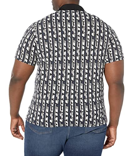 Lacoste Men's Sport Movement Polo Shirt Two-Tone Printed2