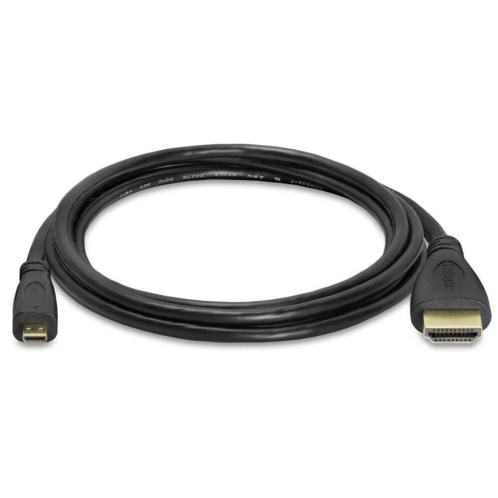 LoveRPi - Cable micro HDMI a HDMI macho para Raspberry Pi 4