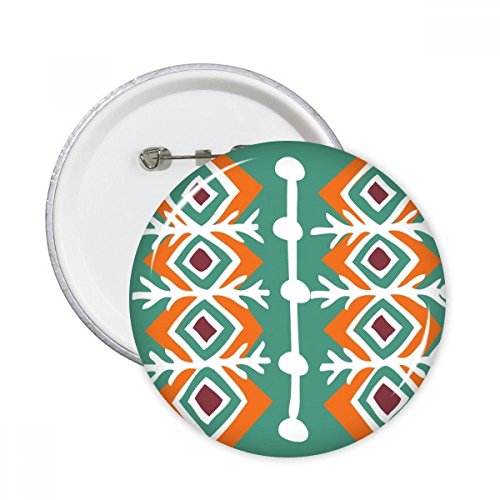Badge bouton Mexique totems vert, un petit cadeau de civilisation parfait pour les passionnés