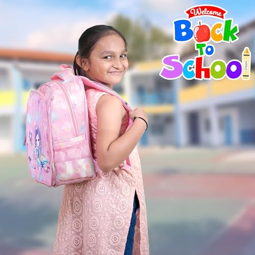 Image of Storite School Backpack for Kids Girls 8L|Stylish Durable Water-Resistant Backpack Shoulder School Bags for Girls Kids Birthday Gift