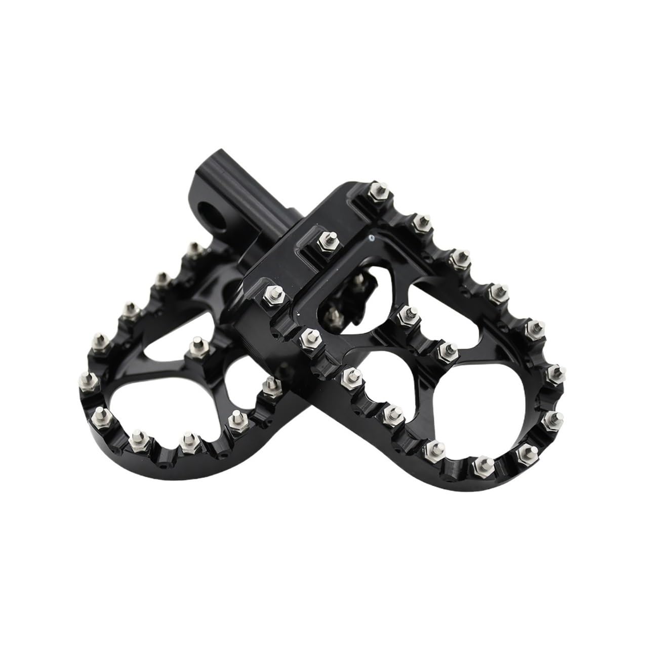 Estriberas Estriberas Anchas Y Anchas para Motocicleta, Estriberas Giratorias De 360 ​​° para Ha&rley Dyna Fat Bob Softail Sportster Street Bob Motocross Universal