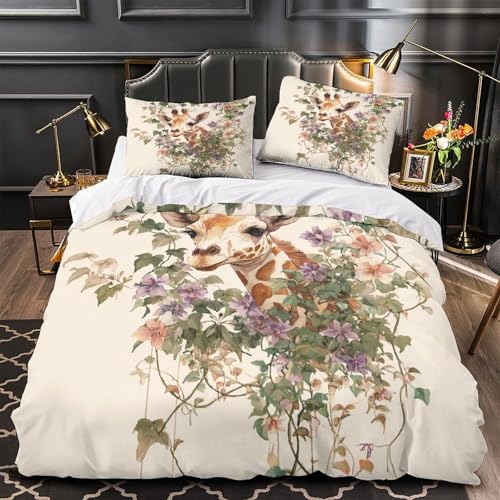 Housse de Couette Berger Allemand 3D Microfibre Super Douce Lit King Size - 2