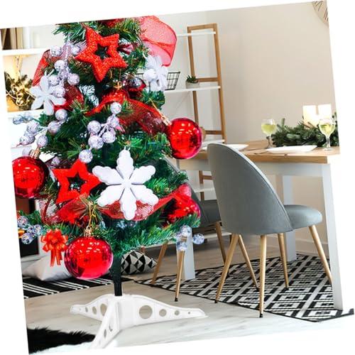Base para árbol de navidad artificial MUCKLILY juego de 2 soportes estables para salón 6