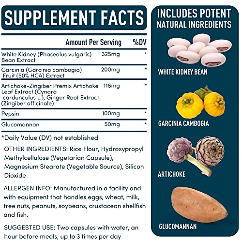 Appetite-Suppressant-for-Weight-Loss-Windsor-Botanicals-Appetite-Control-Supplement-and-Metabolism-Booster-for-Weight-Loss-Lose-Weight-Fast-for-Women-and-Men-60-Veggie-Carb-Blocker-Diet-Pills