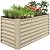 Best Choice Products 6x3x2ft Outdoor Metal Raised Garden Bed, Planter Box for Vegetables, Flowers, Herbs