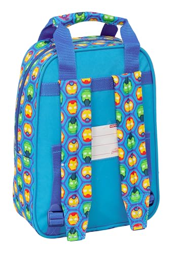 Image of IRON MAN Children's Backpack Adjustable with Handles Recyclable Fabric Ideal for Children of Different Ages Comfortable and Versatile Quality and Resilience 20 x 8 x 28 cm