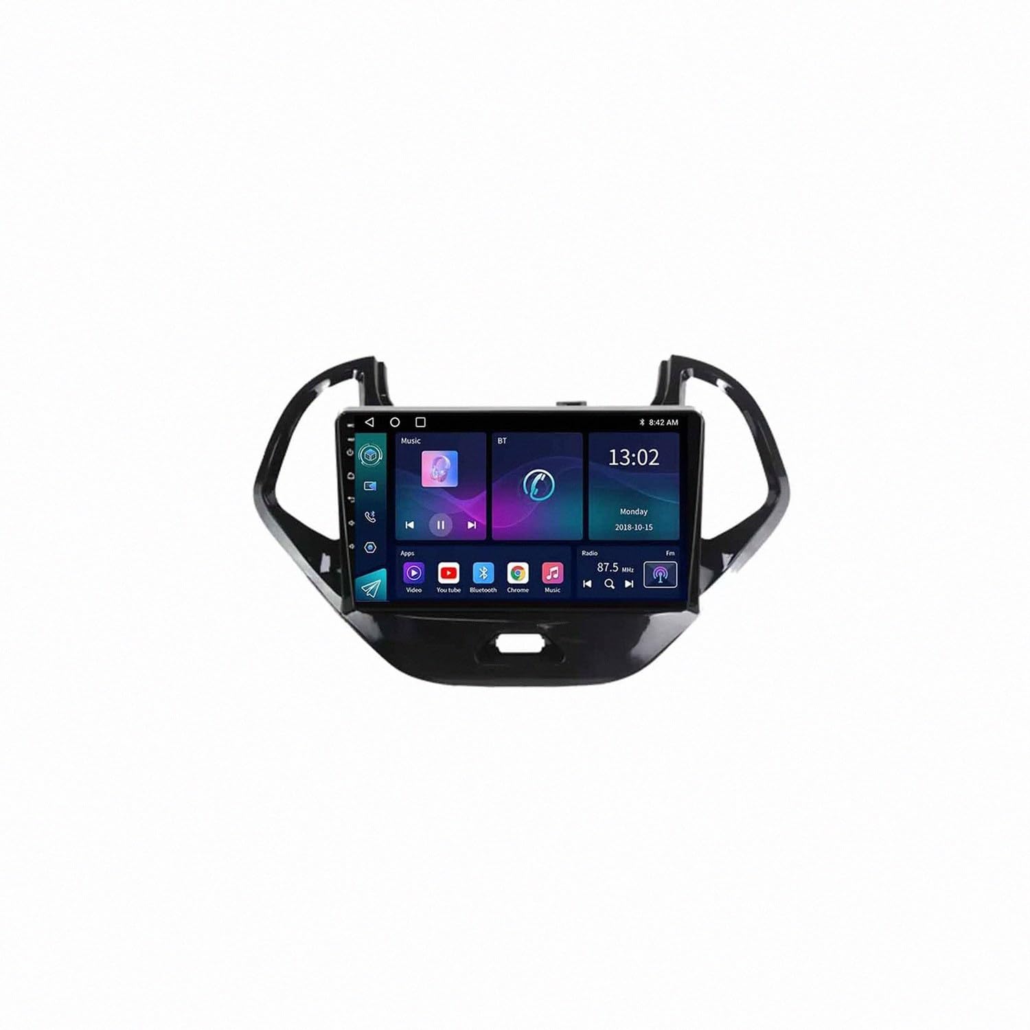 Radio Coche 2 DIN Ford Figo Ka con Bluetooth para Viajes Largos 8