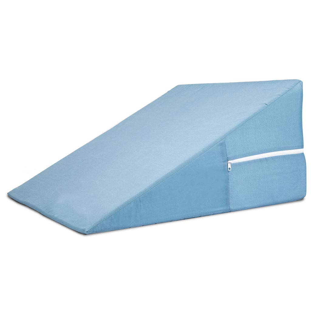 DMI Bed Wedge Pillow and Triangle Wedge with Elevated Incline for Neck