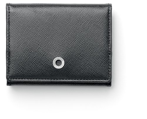 Preisvergleich Produktbild Graf von Faber-Castell - Münzbörse schwarz Saffiano